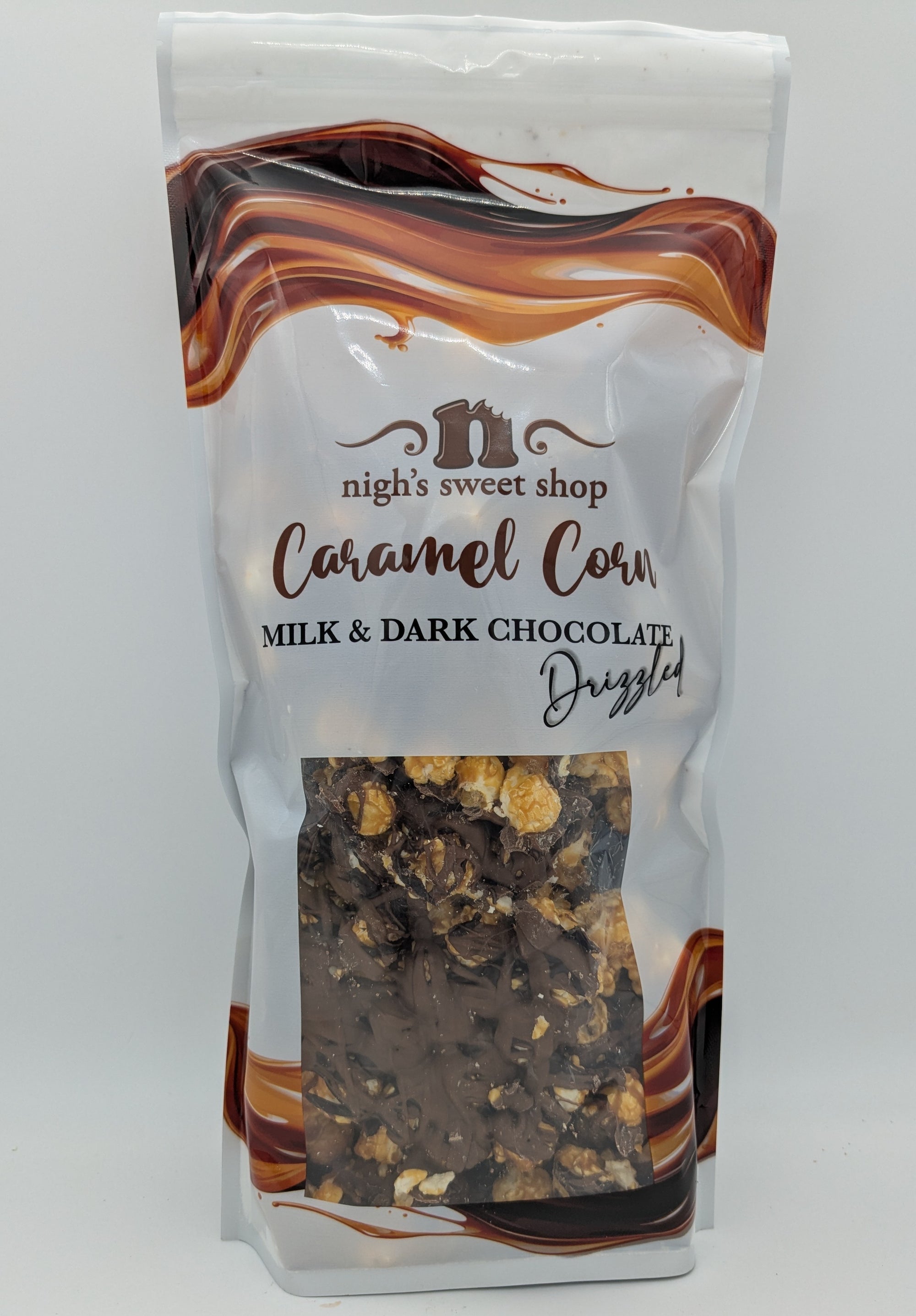 Lg. Chocolate Drizzled Caramel Corn