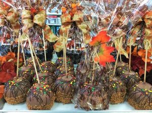 Caramel Apple, Chocolate Dipped